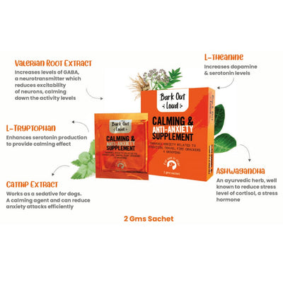 Bark Out Loud Calming &amp; Anti-Anixiety Supplement