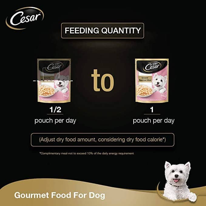 Cesar Adult Sasami pouches 70g