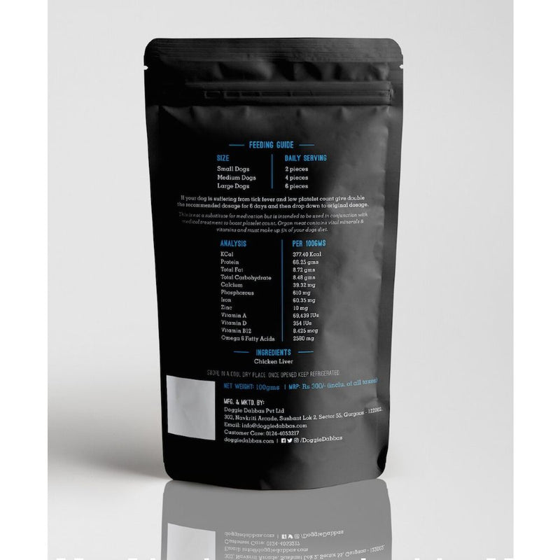 Doggie Dabbas Liver It Up - Healthy Treats for Dogs