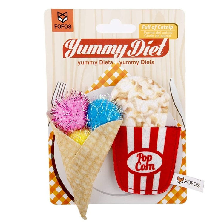 FOFOS Yummy Diet Popcorn &amp; Cone