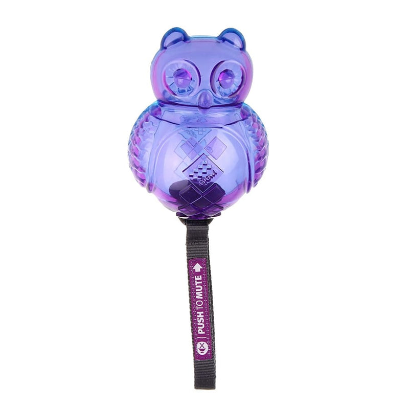 Gigwi Push To Mute Owl - Purple/Blue