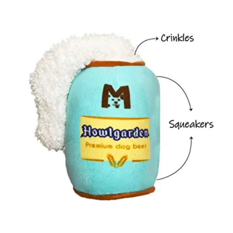 Mutt of Course Howlgarden Beer Can Toy