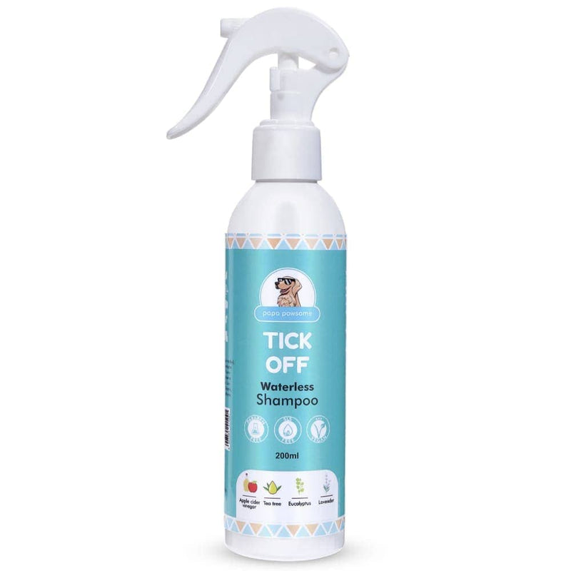 Papa Pawsome Tick Off Waterless Shampoo 250ml