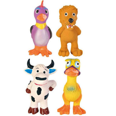 Trixie Assorted Mini Animals Latex
