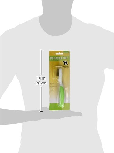 Andis de-matting tool white & lime green