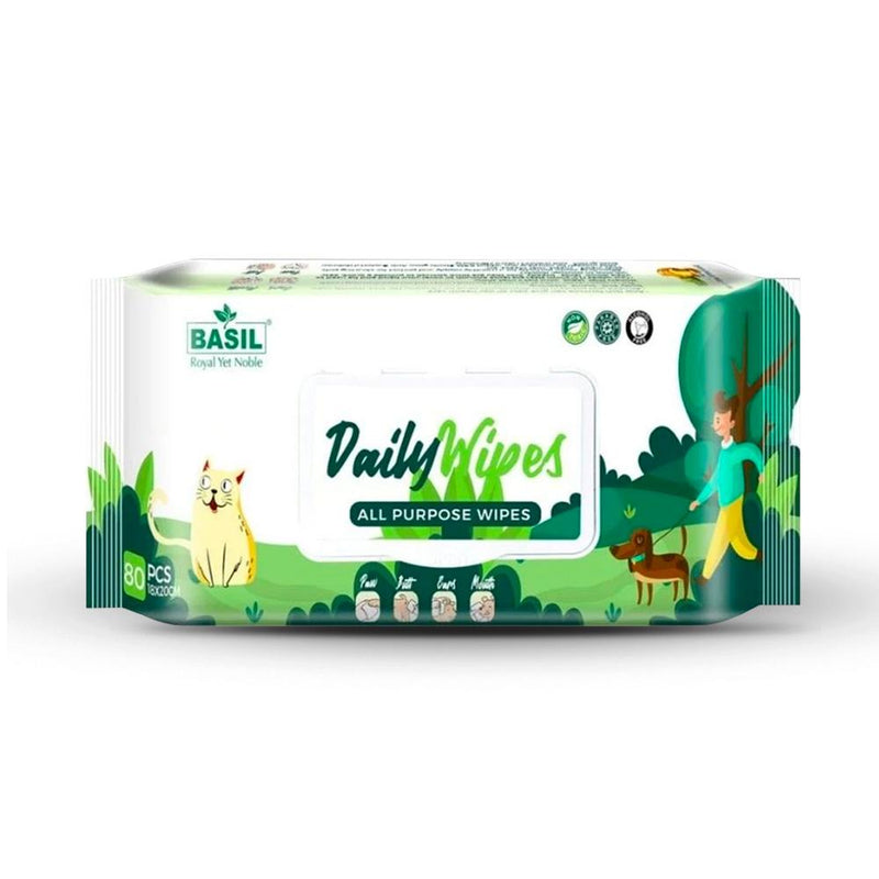 Basil Wet Wipes 80pcs
