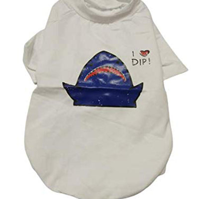 HM Baby Shark I Love Dip, White