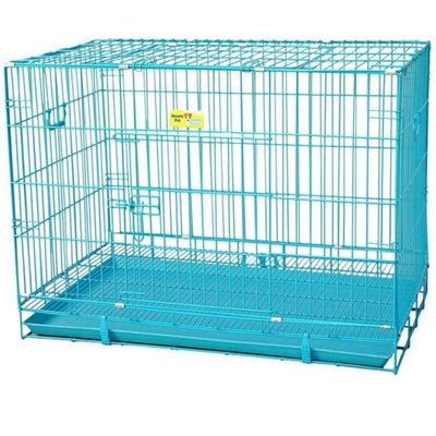 Smarty Pet Wire Crate, Blue