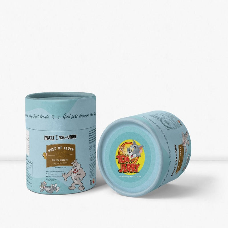 Tom and Jerry Dog Treats – Turkey Biscuits (85g)