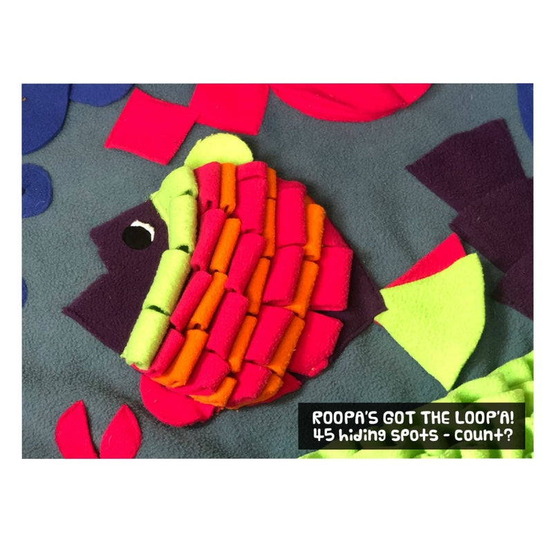 For the love of dog Pocket Of Sea  - Enrichment Puzzle Game Mat for Dogs