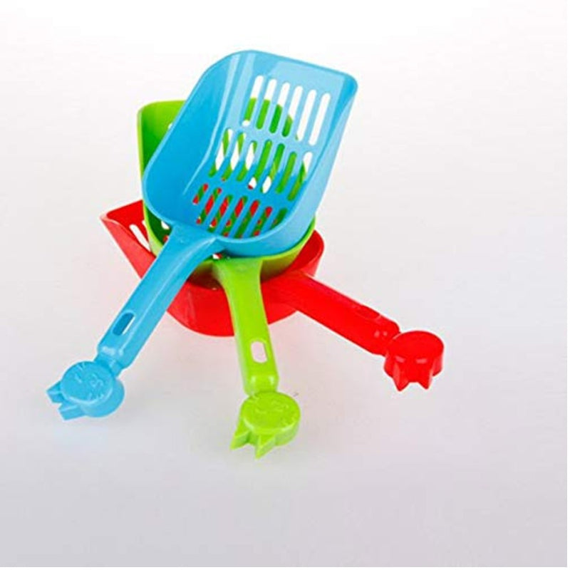 M-Pets Basic Cat Litter Scoop- Red