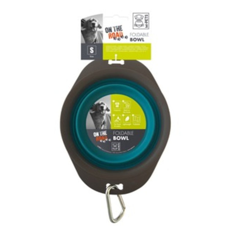 M-Pets On the Road Foldable Bowl Large- 1230ml (30x23x7.4cms)