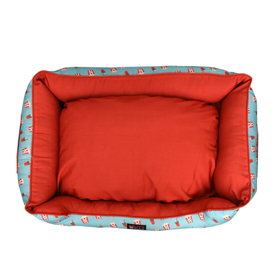 Mutt Of Course Pupcorn N' Cola - Lounger Bed For Pets