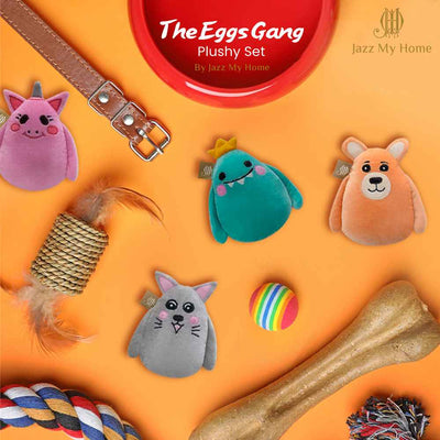Jazz My Home The Animal Egg Dog Toy