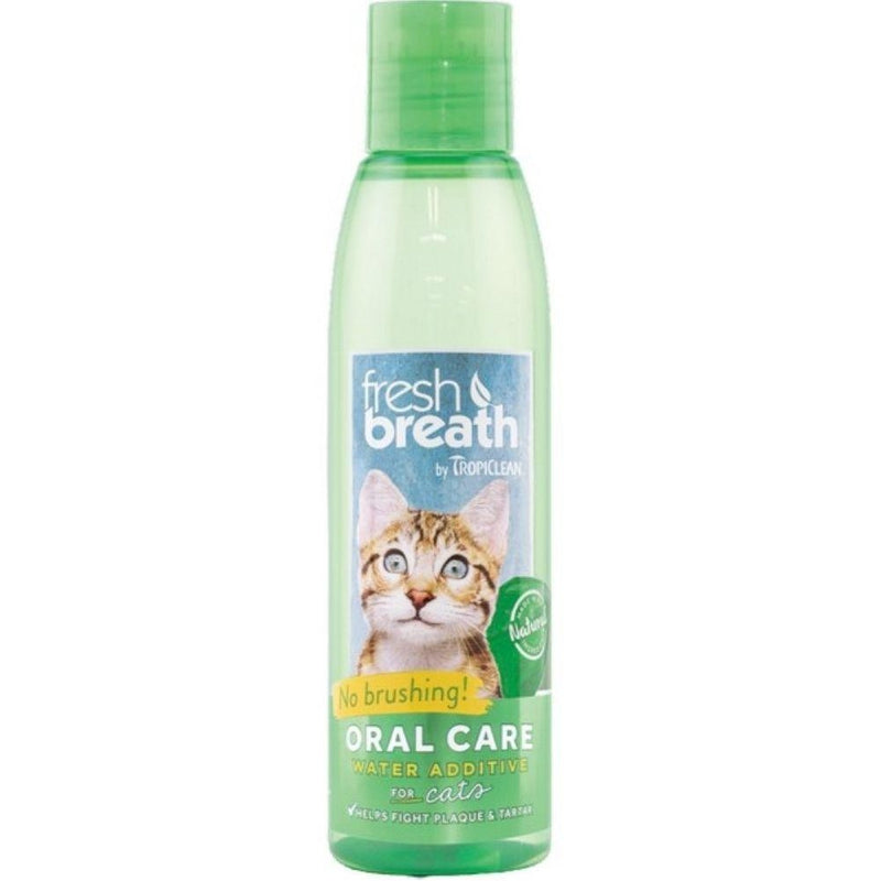 Tropiclean Fresh Breath Water Additive For Cats - 236 ml