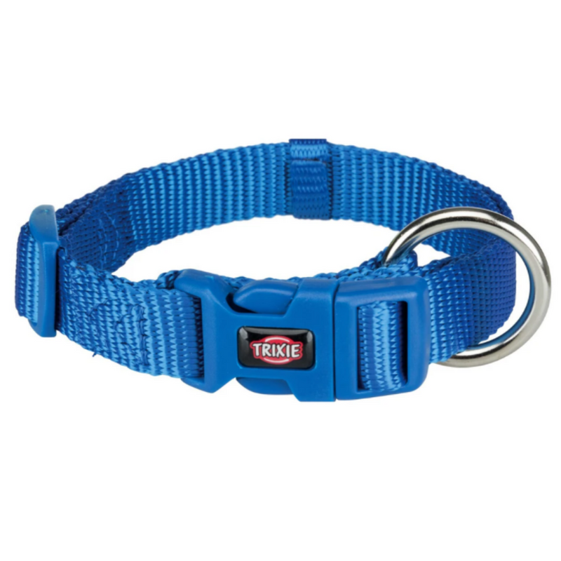 Trixie Premium Collar, L - XL (40-65cms/25mm), Royal Blue